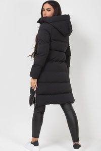 Chaqueta Larga Acolchada para Mujer, Diseño Moderno, Cierre Completo con Cremallera, Acolchado Grueso, Térmica, Ideal para Viajes, Resistente - Product Image 2