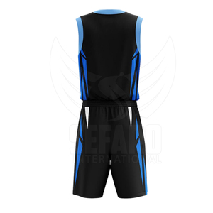Dernier design d'uniforme de basket-ball réversible pour jeunes, fabriqué au Pakistan, uniforme de basket-ball réversible - Product Image 6
