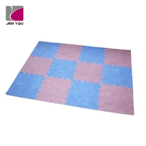 พรมโฟม EVA สีสันสดใสกันลื่นที่เชื่อมต่อกันเป็นมิตรกับสิ่งแวดล้อมพื้นเสื่อปริศนาพื้นนุ่มปลอดสารพิษ - Product Image 6