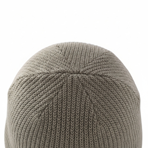 Unisex Ribbed Knit Beanie Hat Solid Color Warm <b>Winter</b> <b>Cap</b> Casual Style Adult 56-58CM Acrylic Material - Product Image 6