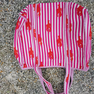 Bolso Tote Acolchado Hecho a Mano, Bolso de Viaje con Cremallera y Estampado Artesanal en Algodón, Bolso de Compras Ligero para Llevar al Hombro - Product Image 1