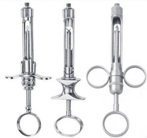 Jeringa de aspiración dental de acero inoxidable con cabezales métricos e imperiales, herramientas e instrumentos para anestesia dental - Product Image 5