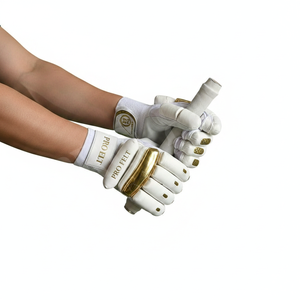 Unisex Cricket Batting Accessory Equipment <b>Gloves</b> with Padded Fingers & Reinforced Palm Protective Gear Hand Safety <b>Gloves</b> - Product Image 4