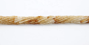 ลูกปัดสีเหลืองมะนาวธรรมชาติขนาด3มม. สำหรับทำเครื่องประดับ - Product Image 4