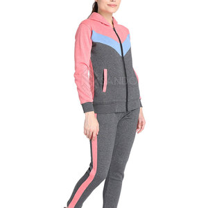 Conjunto de chándal largo de terciopelo transpirable OEM personalizado para mujer, 2 piezas, top con cremallera y pantalones, sudadera de terciopelo de verano, tallas grandes - Product Image 1