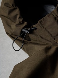 <b>Men's</b> Hooded Blouson <b>Jacket</b> Breathable Quilted Windproof Casual Loose Fit Solid Color Canvas <b>Pullover</b> Winter Wear - Product Image 4