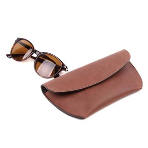New Genuine Leather Glasses Cover Luxury Eyewear <b>Case</b> Full Grain Leather <b>Sunglasses</b> Pouch Bulk Wholesale Manufacturer LGC-0051 - Product Image 6