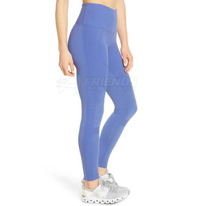 Leggings d'été pour femmes, taille haute, coupe ajustée, extensibles, légers, séchage rapide, en Spandex/Polyester, pour yoga, gym, course à pied, respirants - Product Image 3