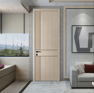 Puerta Principal de Madera Sólida de Diseño Moderno a Buen Precio, Fabricada en Vietnam, Material MDF con Acabado de Superficie para Apartamento - Product Image 3