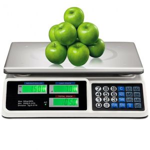 Balance numérique commerciale pour aliments, capacité de 66 lb, pour entrepôts et supermarchés - Product Image 3
