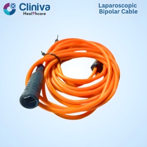 Cable Bipolar Laparoscópico Naranja 4mmx300cm, Instrumental Quirúrgico Manual Reutilizable de Alta Calidad - Product Image 2