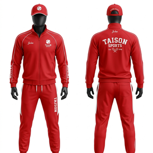 Conjunto Deportivo de Tenis Premium de Poliéster y Spandex de 280 GSM, Gris con Paneles de Ribete en Contraste, Logotipo Personalizado con Transferencia Térmica - Product Image 3