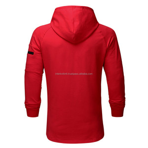 Sudadera con Capucha Casual de Invierno para Hombre, Sudadera de Algodón y Forro Polar, Ropa Deportiva Sólida para Gimnasio y Fitness, Corte Regular, Sudadera con Capucha para Correr y Entrenar - Product Image 3