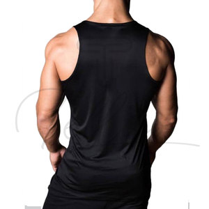 Ropa Deportiva Transpirable de Secado Rápido, Camiseta sin Mangas Informal de Punto para Hombre, Poliéster/Spandex de Alta Calidad - Product Image 6