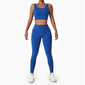 Women’s Seamless Yoga Set Sports Bra & High Waist Leggings Gym Set for Fitness, Running & Workout Yoga sets - Product Image 2