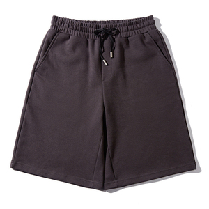 Pantalones Cortos Bermuda de Algodón para Hombre, Pantalones Cortos Deportivos de Corte Holgado con Cierre de Cordón, Ropa Casual de Calle, Transpirable, Cintura Elástica - Product Image 3