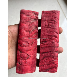 Manche de couteau en corne de bélier de haute qualité, écailles polies, matériau artisanal - Product Image 3