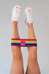 Custom Fabric Heavy Duty Eco-Friendly Resistance <b>Bands</b> Set for Sports Fitness Yoga Glute Training Home <b>Workout</b> Home Gym Exercise - Product Image 5