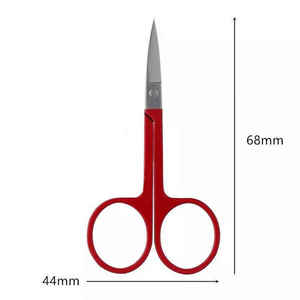 Ciseaux à cuticules en acier inoxydable à lame incurvée pour la beauté, la manucure et les soins des ongles ANAAIF - Product Image 5