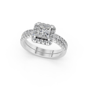 Bague en argent 925 avec diamant de laboratoire pour femme, certifiée IGI, fabricant de bijoux fins éthiques RJC ODM OEM, vente en gros E201143_WB300951 - Product Image 1