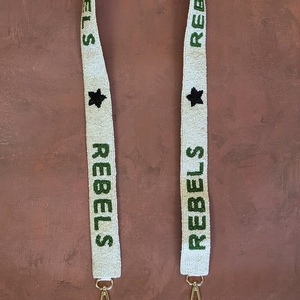 Nouveauté : Sangles de téléphone portable personnalisées et faites à la main par Rebels, et sangle de sac de guitare en perles de rocaille pour bandoulière et ceinture. - Product Image 1