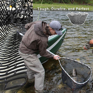 Filet de pêche Taiwan de qualité supérieure avec revêtement en caoutchouc et conception à l'épreuve des crochets Outils et accessoires de pêche - Product Image 4