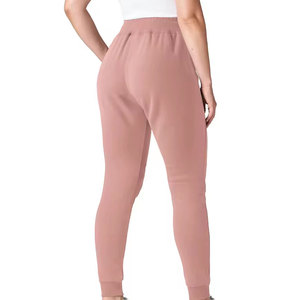 Women Wide Leg Jogger Pants High Waist Cotton Casual Lounge <b>Trousers</b> Custom Logo OEM ODM Wholesale Supplier - Product Image 2