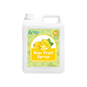 Concentrado de jugo de fruta líquido de jarabe de fruta estrella para té de burbujas ODM/OEM embalaje de botellas certificado HALAL/HACCP estante de 12 meses - Product Image 1