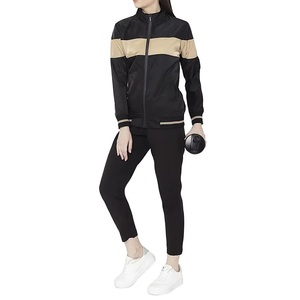 Survêtements personnalisés de haute qualité en polyester, ensembles de jogging, pantalons de survêtement, design de logo, ensembles de survêtement 2 pièces, unisexe, sport, gym, femme - Product Image 5
