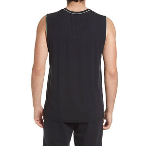 Men's Tank Top <b>Compression</b> Heavyweight Cotton Sleeveless T-<b>shirts</b> Gym Stringer Fitness Running Singlet Tight Men Ribbed Tank Top - Product Image 2