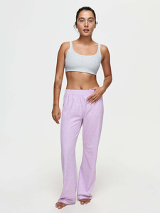 Pantalones Deportivos de Algodón Ecológico para Mujer, Personalizables, de Colores, Transpirables, de Cintura Media, Casuales, para Gimnasio, Venta al Por Mayor - Product Image 5
