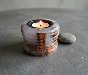 Unique Designed Eco Friendly Durable Wood Resin Incense Burner for <b>Home</b> Aromatherapy Fragrance All-Season Handmade - Product Image 1