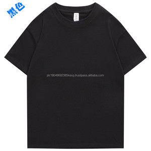 Algodón 240gsm 12 colores hombres 100% algodón, camiseta para hombres, 240 Gsm en blanco Casual 100% algodón, camiseta para hombres, ajuste suelto - Product Image 3