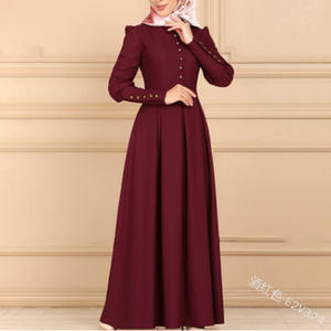 Robe de soirée Eid 2025, Robe de mariée musulmane, Robe de fiançailles, Robe de soirée de luxe, Robe de soirée longue et modeste, Robe de demoiselle d'honneur de luxe - Product Image 2