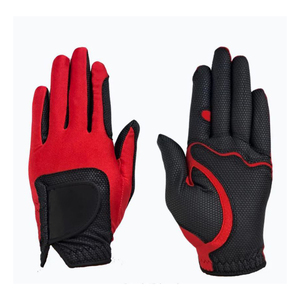 Gants de golf personnalisés pour hommes avec votre propre logo, en PU super doux et respirant, poignées professionnelles pour golfeurs, fermeture à boucle. - Product Image 1