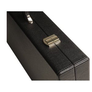 Luxury Leather <b>Backgammon</b> Set Large 15 Inch Classic <b>Board</b> Game Briefcase with Dice Shakers Checkers Pieces for Adults Gift - Product Image 4