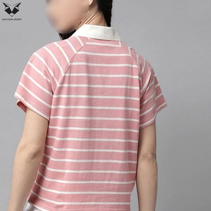 Camisetas Polo Lisas para Mujer OEM, Alta Calidad, 100% Algodón, Transpirables, Manga Corta, Casuales de Verano - Product Image 2