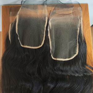 Extensiones de Cabello Humano Remy Indio con Ondas Profundas, Lisas y Sedosas, con Doble Trama, en Oferta por Exportador - Product Image 2