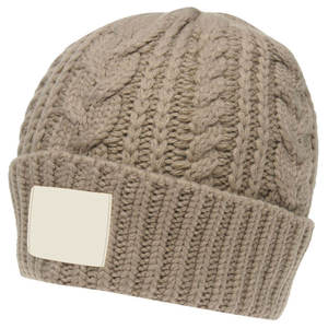 Bonnet en acrylique personnalisé avec logo imprimé numériquement, respirant, imperméable, unisexe, tricoté, avec bouton, pour adultes, usage extérieur - Product Image 2
