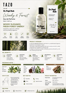 Eau de Parfum Moderno Woody Forest Unisex en Botella de Vidrio Líquido de 50 ml, Regalo para Uso Diario, Hecho en Corea - Product Image 2