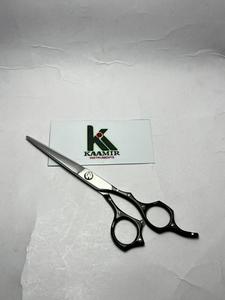 Best Quality 6.5 Kit Right-Handed Lightweight <b>Medium</b> Handle Hair Cutting Thinning Scissors Set Comb Clip Black <b>Case</b> Steel Barber - Product Image 1