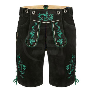 Shorts en Lederhosen pour homme, de qualité supérieure, décontractés, avec fermeture à boutons, vêtements traditionnels bavarois. - Product Image 5