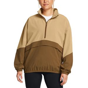 Ropa deportiva informal para mujer, chaqueta de gimnasio de secado rápido transpirable con media cremallera y cuello levantado para verano - Product Image 3