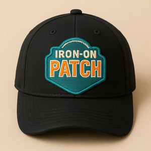Patch thermocollant brodé pour chapeau, style toile tissée, applique décorative - Product Image 4