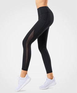 Leggings côtelés sans couture pour femme, taille haute et mi-haute, pour le sport, la gym et le yoga, séchage rapide et respirants - Product Image 2