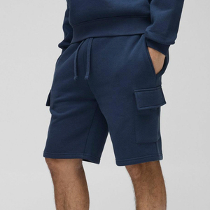 Nuevos pantalones cortos cargo ajustados para hombre – Pantalones cortos ligeros de longitud media para verano, informales, para gimnasio y entrenamiento |   Último Diseño - Product Image 1
