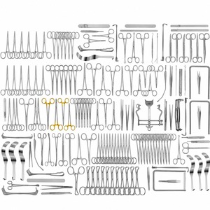 ชุดเครื่องมือผ่าตัดพื้นฐานแบบแมนนวล 161 ชิ้น คุณภาพพรีเมียม ผลิตจากเหล็กกล้าไร้สนิมเกรดเยอรมัน ชุดอุปกรณ์ผ่าตัดคุณภาพสูง สำหรับโรงพยาบาล ได้รับมาตรฐาน CE ISO - Product Image 1