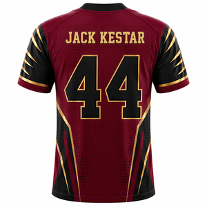Maillot NFL personnalisé sublimé pour les équipes de tournoi – Uniforme de football américain, tissu respirant haute performance, prêt pour le match - Product Image 2