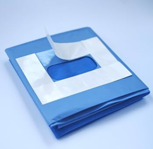 Paños Quirúrgicos Azules Estériles Desechables de un Solo Uso, Cubierta para Quirófano Ortopédico, Uso Externo, Suministro Médico - Product Image 2