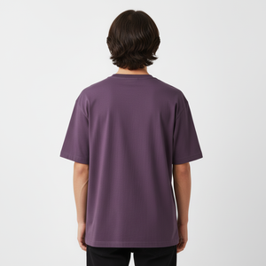 เสื้อยืดทรงหลวมแบบดรอปโชว์เดอร์ ปักลายได้ตามสั่ง เสื้อสตรีทแวร์ผ้าเจอร์ซีย์ ราคาสมเหตุสมผล - Product Image 5